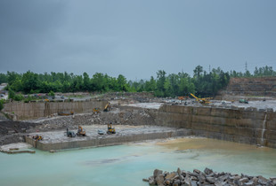 Empire Quarry, Site of the Empire State Building Extraction, near Bloomington, Indiana, 2018