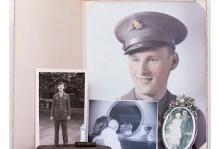 Raymond Bradley Portrait, Going to War.