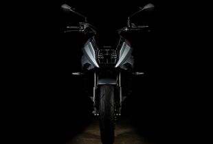 2020 Suzuki Katana Front - Silver
