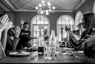 Drag brunch in Iceland: Ms. Woop Woop one of the first and oldest Drag Queen in country welcomes Guests