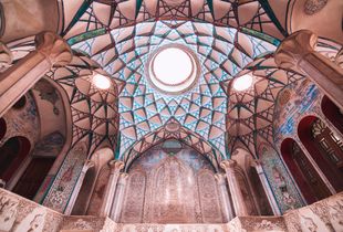 Roof of a part of Boroojerdi's house - Kashan - Iran