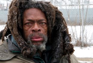 © Nicholas Gregory.    Michael was Detroit's most prominent panhandler. He was killed in a hit and run car accident last summer on the streets of Detroit.