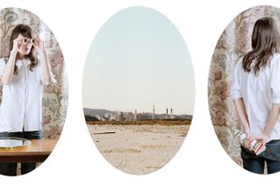 ottovetro#4, 2011, fotografia analogica, inkjet print on dibond, triptic 3 oval. Ed 1of 5