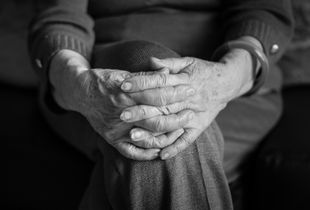 Mother hands.