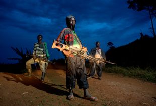 Child Soldiers. From the series "Kids" © Zoran Marinovic.
