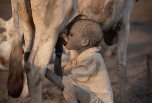Young Mundari boy - South Sudan