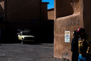 Church Entrance, Albuquerque, New Mexico