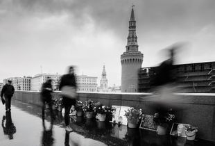 The memorial to Boris Nemtsov