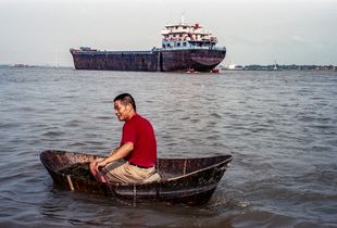 Two boats in Jiujiang