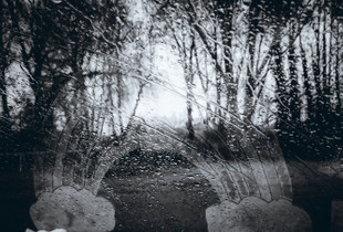 Raining day at the car
