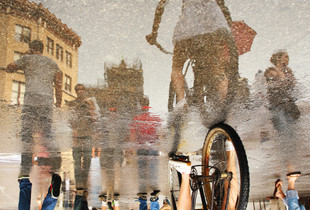 Girl on Bike