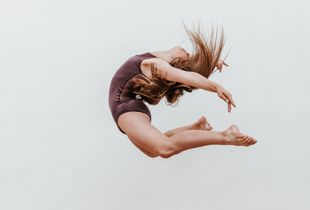 into the air