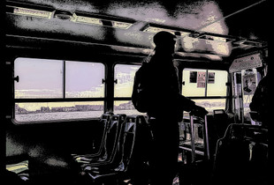 ... arrivo al lido di Venezia ...