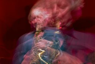 Portrait of Saxophonist Dave Turner