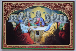 Saint Franklin Last Supper#1