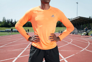Ojie Edoburun. Team GB 100m sprinter.