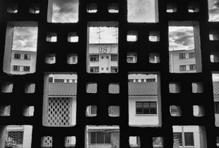 Architecture from the 1950's. 12th December, 2016.