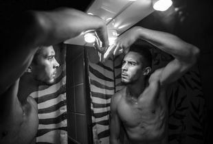 Reflection in the mirror
