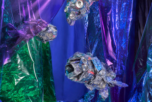 Aluminum Blue Fish #12