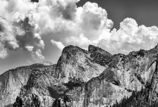 Clouds over Cathedral Rocks. Yosemite National Park, CA, USA. © Joseph S Giacalone