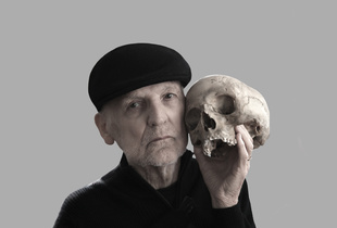 “Embracing Death” (From the series entitled, "The Last Picture Show" documenting the last year of my father's life as he suffered from progressive dementia.)
