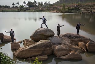 Janardhan Raj Urs, Keerthi Kumar, Nikhil Parmar ,  Tejesh Kumar