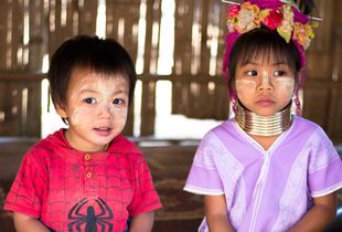 The joy of life is in the smile of a child