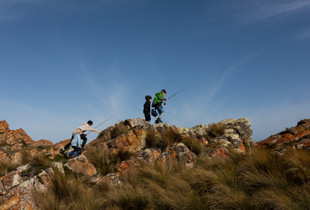 Climbing to "Rass City".