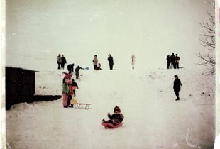 The first snow. Marosvásárhely, Romania, 2009