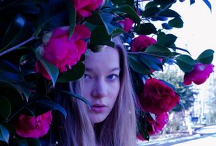 Behind A Rose