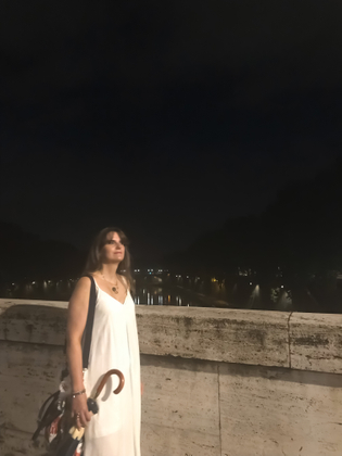 Als Reisen noch erlaubt waren - Am Tiber in Rom.                                          When travel was still allowed - On the Tiber in Rome