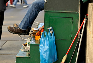 the Shoeshiner.