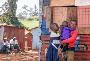 Kibera slum, Nairobi, Kenya