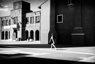 Walking in the street