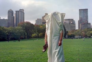 Barefoot In Central Park © Heather Oelklaus