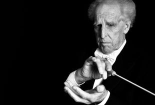 Conductor Benjamin Zander Portrait Session