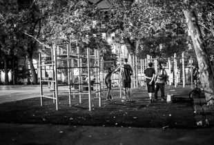 Took a Photonarrative workshop with two of the greats in documentary photography.  Spent a lot of time walking and taking the subway
