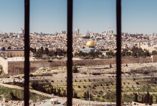 View of the Old Town of Jerusalem from the Mount of Olives