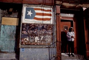 Puerto Rican flag, 1986.