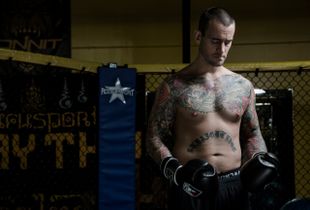 CM Punk at the gym
