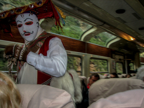 On the train to Aguas Calientes