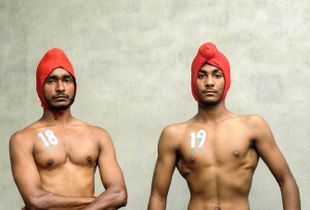 Sikh Wrestlers, Punjab