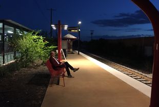 Waiting On The Train