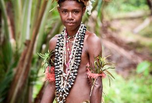 Young boy of Korafe tribe