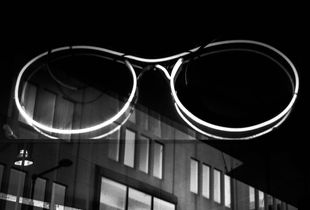reflection in glass