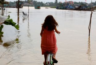 biking on water