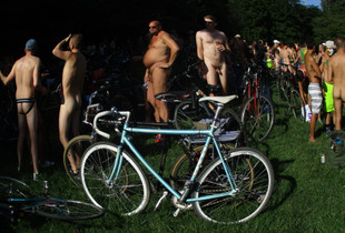 Naked Bike Race