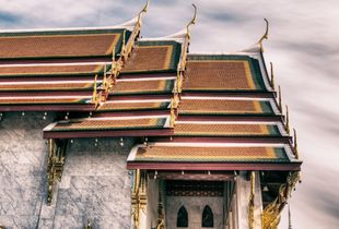 'Wad' Thai Buddhist Temple/Monastery - an integral sacred part of Thai society.