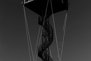 Noerreland church bell tower.