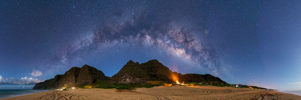 Milky Way Over Polihale
